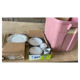 CRESCENT FINE CHINA SET
