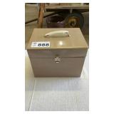 METAL FILE BOX