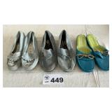 WOMENS SHOES 3 pr SZ 6-6.5