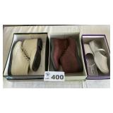 WOMENï¿½S SHOES. 3 pr size 6