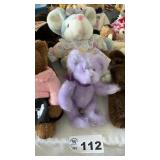 STUFFED BEARS AND ANIMALS