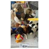 STUFFED BEARS AND ANIMALS