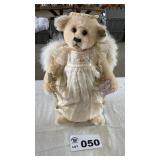 ANNETTE FUNICELLO COLLECTABLE BEAR ON STAND