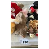STUFFED BEARS AND ANIMALS