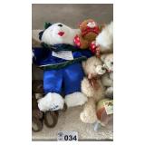 STUFFED BEARS AND ANIMALS