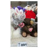 STUFFED BEARS AND ANIMALS