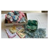 DOILIES, APRONS, FANCY WORK