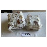FLANNEL SHEETS. Full SZ