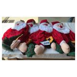 4 SANTA CHAIR COVERS