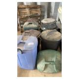 PLASTIC TRASH CANS