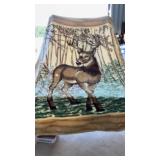 DEER BLANKET, 6 x 8