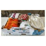 TOWELS, POT HOLDERS, APRONS