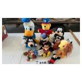 WALT DISNEY STUFFED ANIMALS