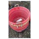 EMPTY MINERAL TUBS