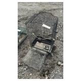 SMALL CAGE,LARGE BIRD CAGE