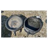 2 OIL DRAIN PANS