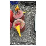 METAL GAS CANS