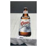 COORS LIGHT SIGN, 9 x 33
