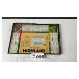 HIGHLAND, IL.  BOARD GAME (MONOPOLY)
