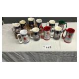 PLASTIC BEER MUGS