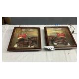 BUDWEISER CLYDESDALES LIGHTS, 13 x 13
