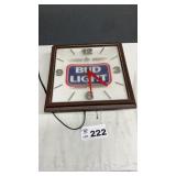 BUD LIGHT LIGHT, 13 x 14