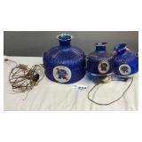 PABST HANGING LIGHT WITH 2 SCONCE LIGHTS