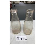 HIGHLAND IL MILK BOTTLES