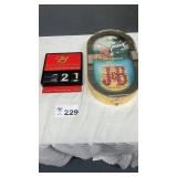JB CLOCK, BUD CALENDAR, BUSCH LIGHT POSTER