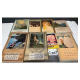 VINTAGE WALL CALENDARS, HIGHLAND IL