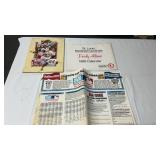 1988 CARDINAL CALENDAR, WORLD SERIES BOOK