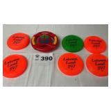 PLAYSKOOL AND SMALL FRISBEES