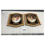 MICHELOB MIRRORED WALL HANGINGS,  14 x 16