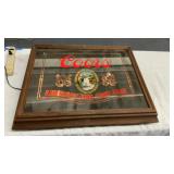 COORS LIGHTED. MIRROR, 26 x 20