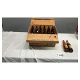 STAG BEER BOTTLES IN BUD LIGHT BOX