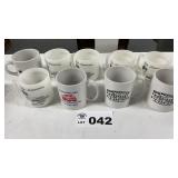 HIGHLAND IL ADVERTISING MEMORABILIA CUPS