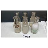 HIGHLAND IL MEMORABILIA MILK BOTTLES