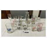 HIGHLAND IL MEMORABILIA GLASSES, TUMBLERS