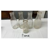 HIGHLAND IL MEMORABILIA MILK BOTTLES