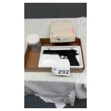 AIR PISTOL, METAL BALL BEARINGS