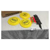 ANKLE WEIGHT, FRISBEES, OTHER