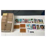 BOX OF BASEBALL CARDS