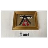 HIGHLAND IL FRAMED SESQUICENTENNIAL MEMORABILIA