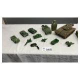 PLASTIC MILITARY TOYS