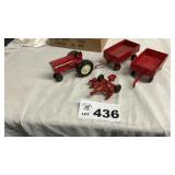 INTERNATIONAL TRACTOR, WAGONS, IMPLEMENT