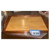 WOOD SERVING TRAY, 14 x 22