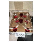 GLASS MARTINI GLASSES