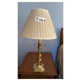 BRASS TABLE LAMP