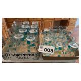 2 BOXES PLASTIC GLASSES