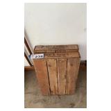 2 WOOD CRATES
